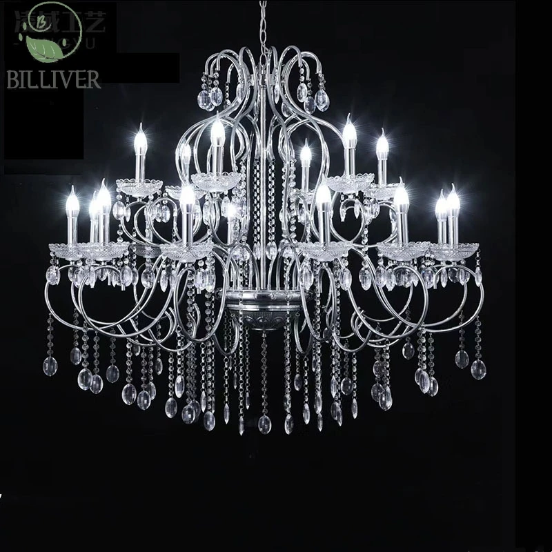 Wholesale wedding decoration chandelier hotel decoration room bedroom hall acrylic led ceiling lights