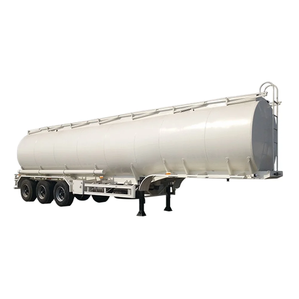 3 Axles 45000 50000 60000 Liters Fuel Tank Truck Trailer Petrol Gasoline Diesel Oil Fuel Tanker Semi Trailer