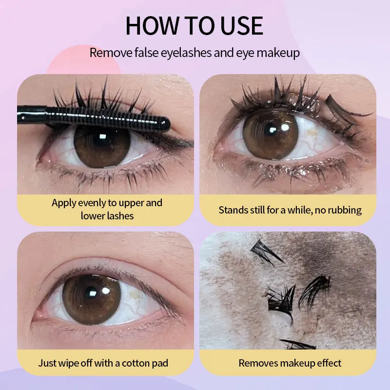 Guangzhou Eyelashes Remover Easy Makeup Removal 360 Circular Groove No Eyelash Loss No Smudging Easy Erase Stubborn Mascara