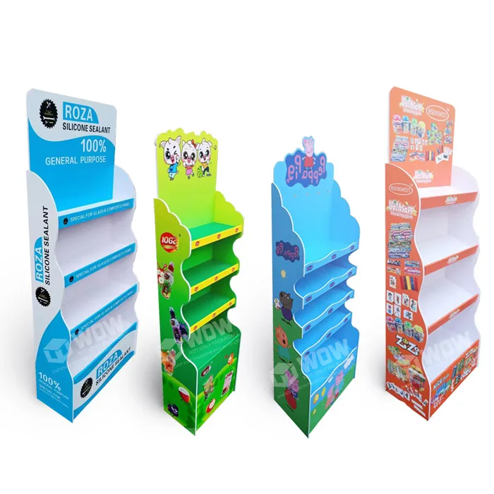 Customized PVC Retail Product Display Stand  PVC Display Stand Suitable For Supermarket Stores