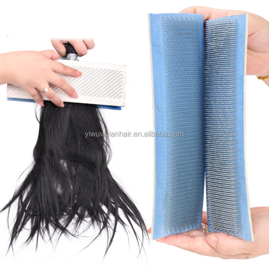Wholesale Hair Extensions Drawing Board Hair Holder/Wigs Draw Mat For Bulk Hair Extensions Tools 1pair/2pcs