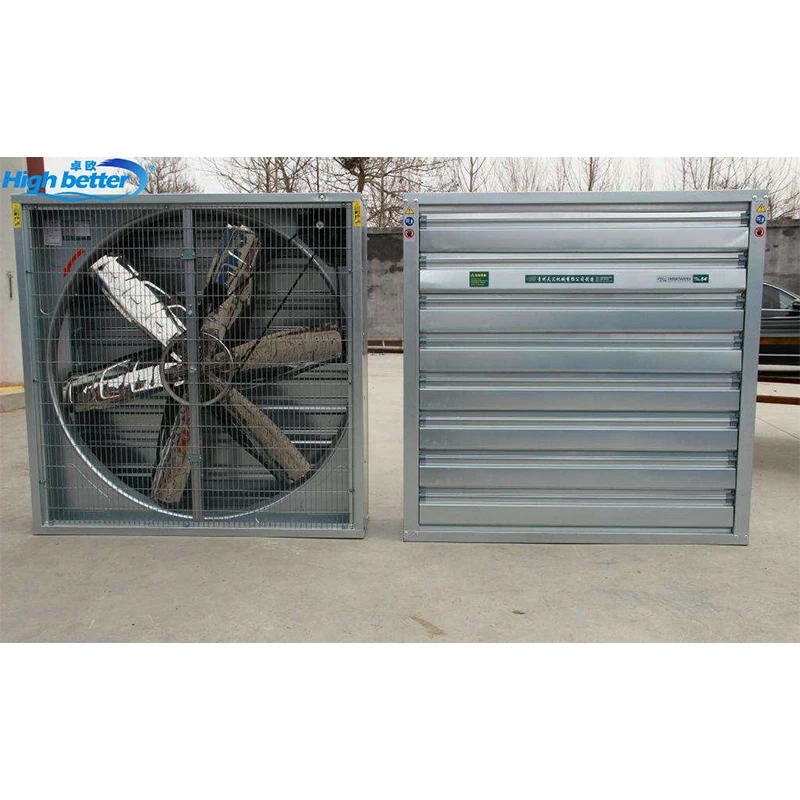 Swung Drop Hammer Ventilation Exhaust Fan Axial Flow Fans Shutter Fan for Agriculture Greenhouse Poultry Chicken House Workshop