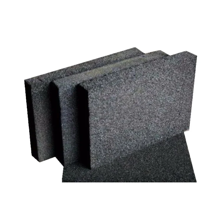 Foam Cellular Glass Insulation Blocks / Pipe, Fireproof Foam Glass Insulation Material, Cold Insulation Foam Cellular Glass