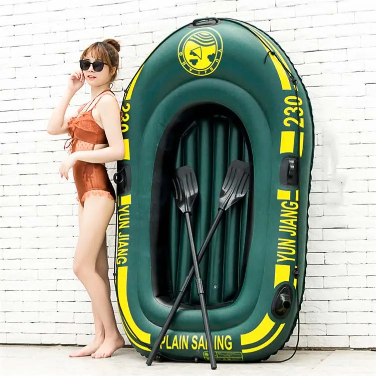 
Best Small Folding Inflatable Pontoon Fishing Boats Rubber Dinghy with Seat and Motor for Sale 