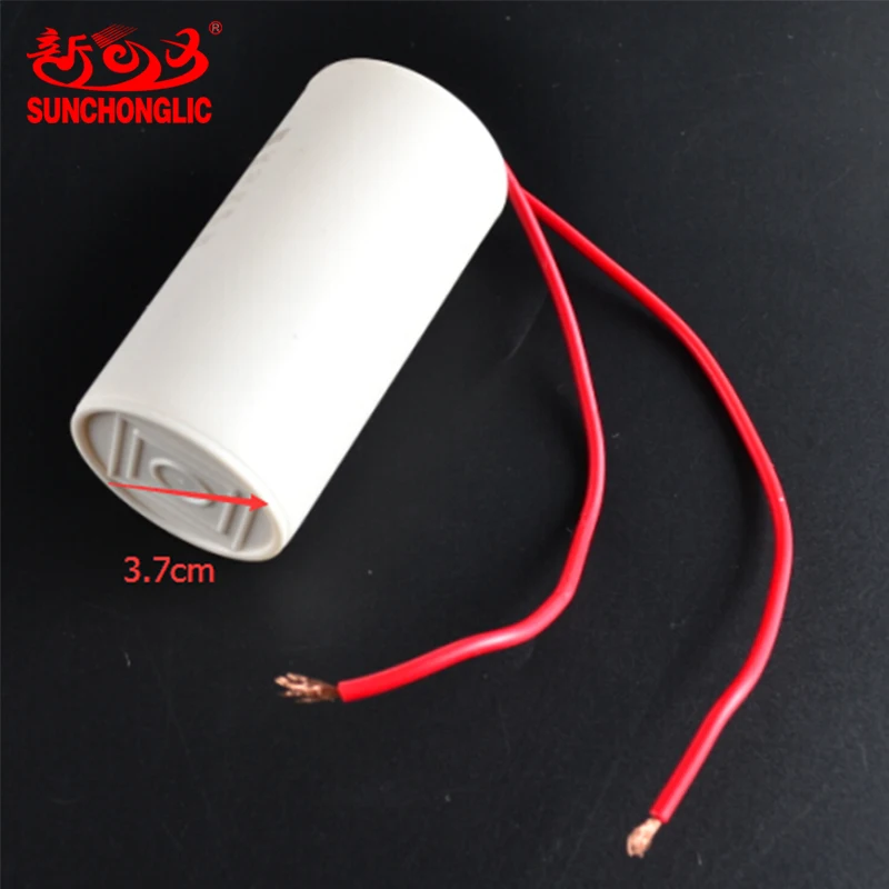 Sunchonglic capacitors CBB60 10uf washing machine capacitor for washing machine parts
