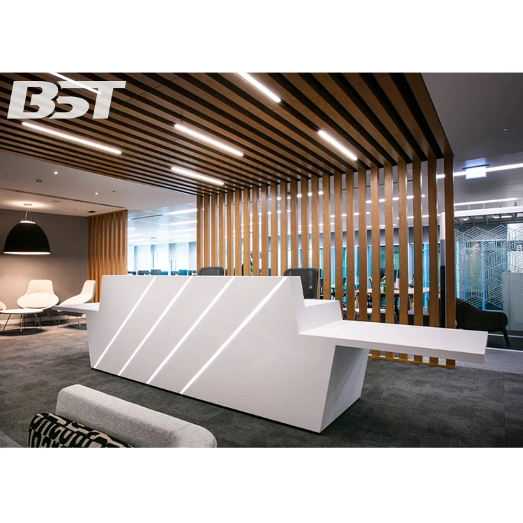 Fashion Beauty Salon cashier counter table company beauty salon Front reception desk