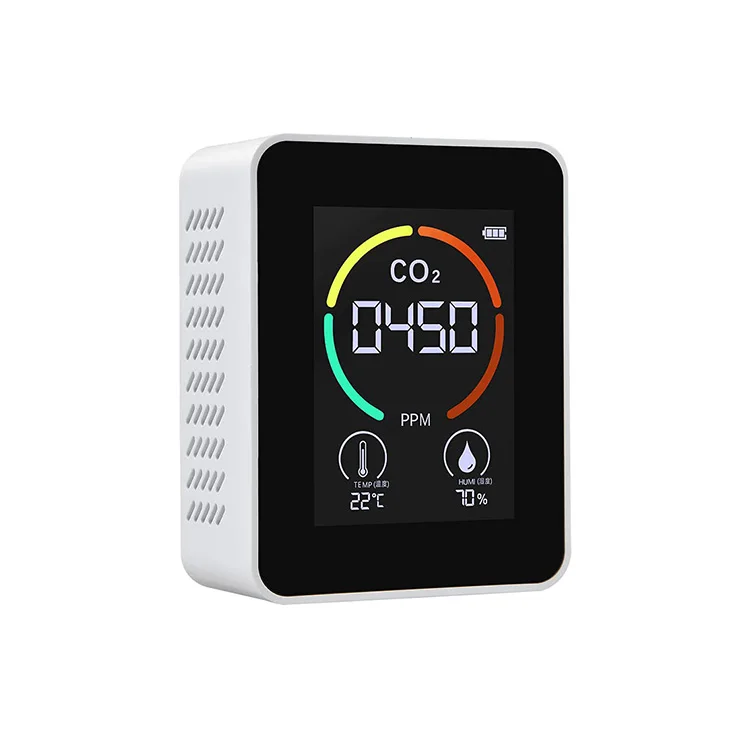 High Quality Gas Analyzers Monitoring Indoor Mini Carbon Dioxide Concentration Air Quality Monitor Portable Co2 Meter