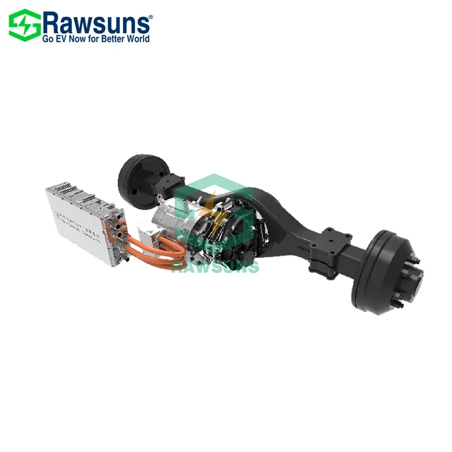 Electro Motor 105Kw 320Nm EV Central Drive Axle Electric Car Motor Kit EV Conversion Kit For Light Truck