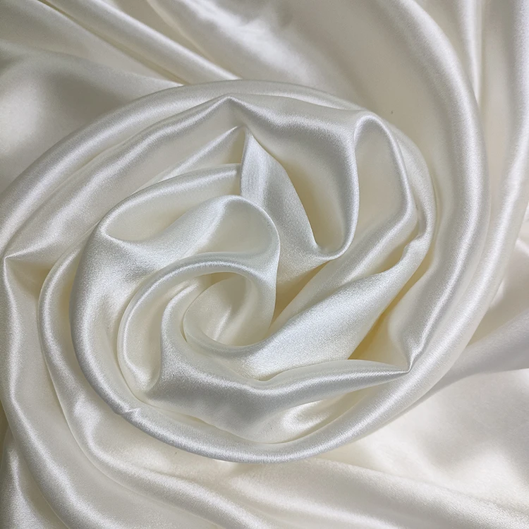 
 6A класс 22 мм шелковой атласной ткани блестящие Шелковая ткань с OEKO-100 Tex, которая обеспечивает защиту свадебное платье  