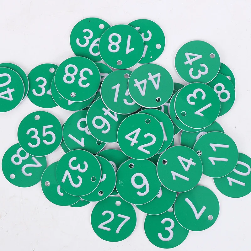 Blue 1-200Numbered Sign Labels Beehive Tags Livestock Garden Tool Set Beekeeping Supply Red Bee Hive Mating Box Mark