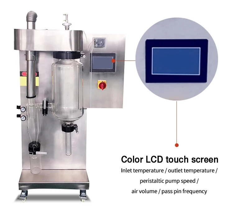 Womig Mini Lab Spray Dryer Machine 2L Milk Egg Powder Spray Dryer Price