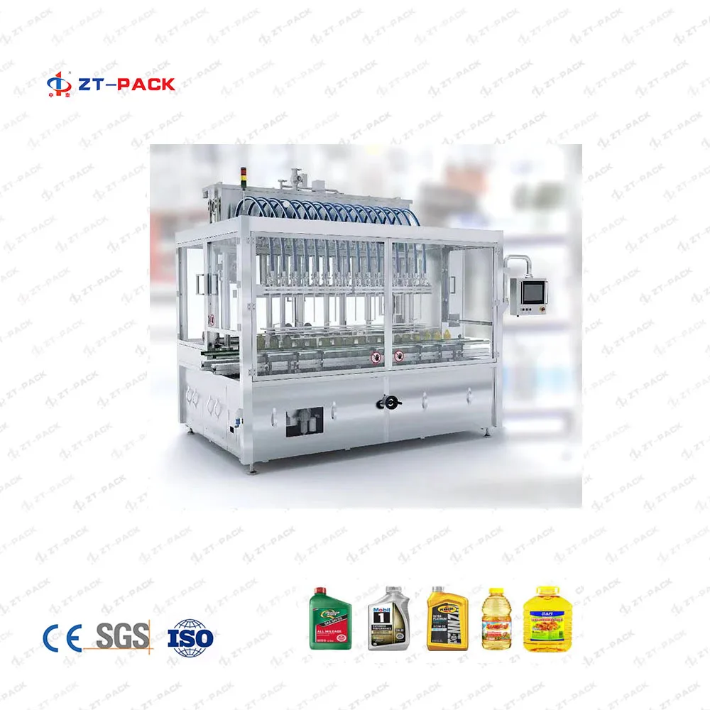 Automatic oil bottle line lubricant/engine/sunflower/vegetable/cooking/olive/edible oil filling packing machine