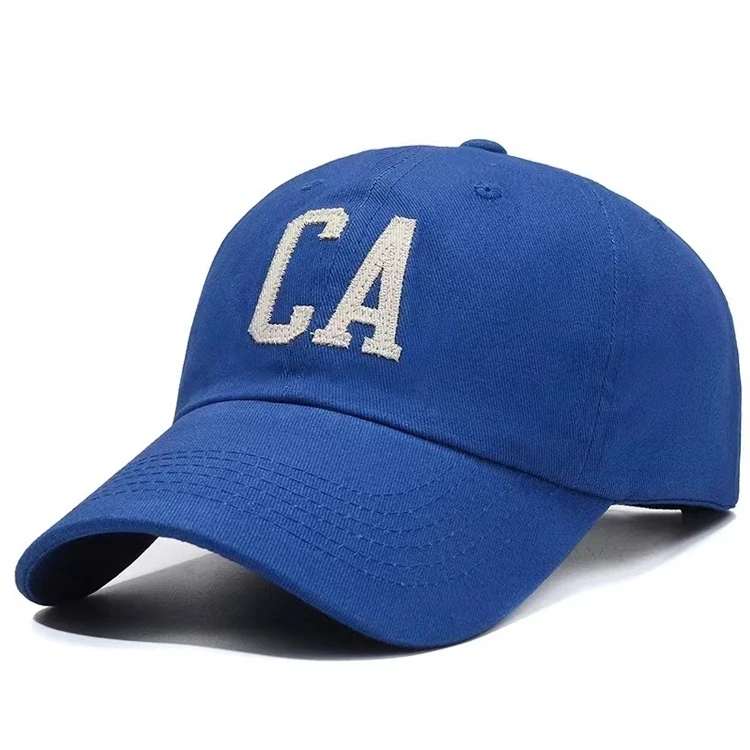 Wholesale Designer Custom Design Logo Curved Brim Baseball Cap Low MOQ Embroidery Logo Unisex 6 Panel Plain Cheap Baseball Cap