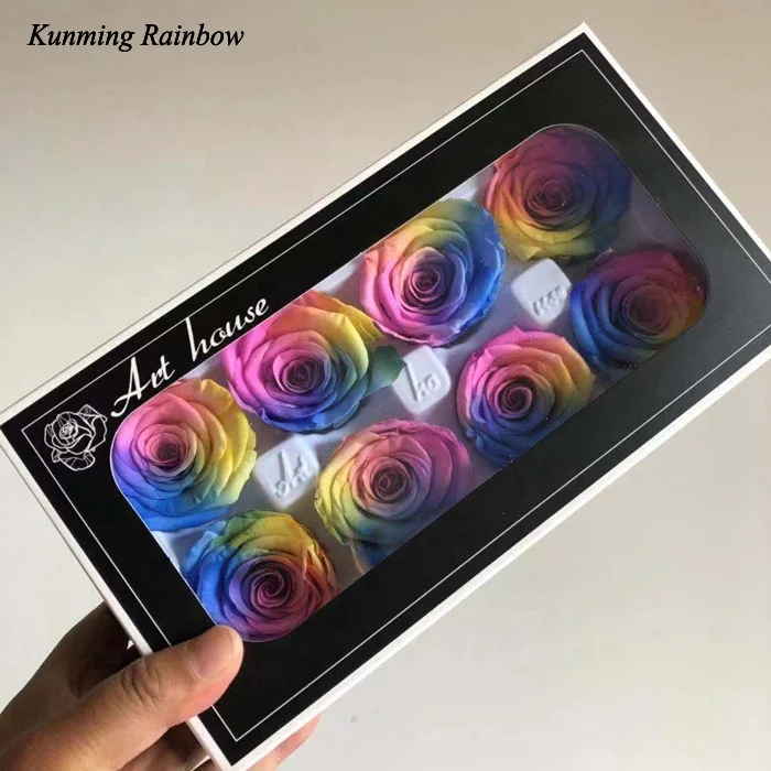 the Top quality fresh and natural stabilized eternal rose in 4-5cm rose bud flower on sale