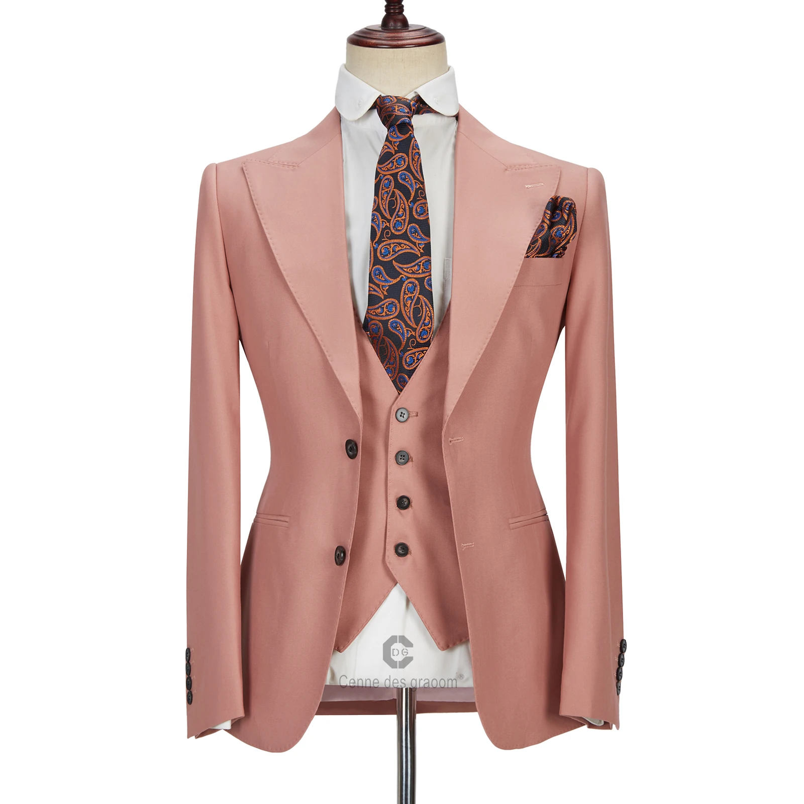 
Slim Fit Suits Turkey Clothes Wedding Dress 3 Pic Pant Suit Costume 3 Sets Man Men Wear Tech 