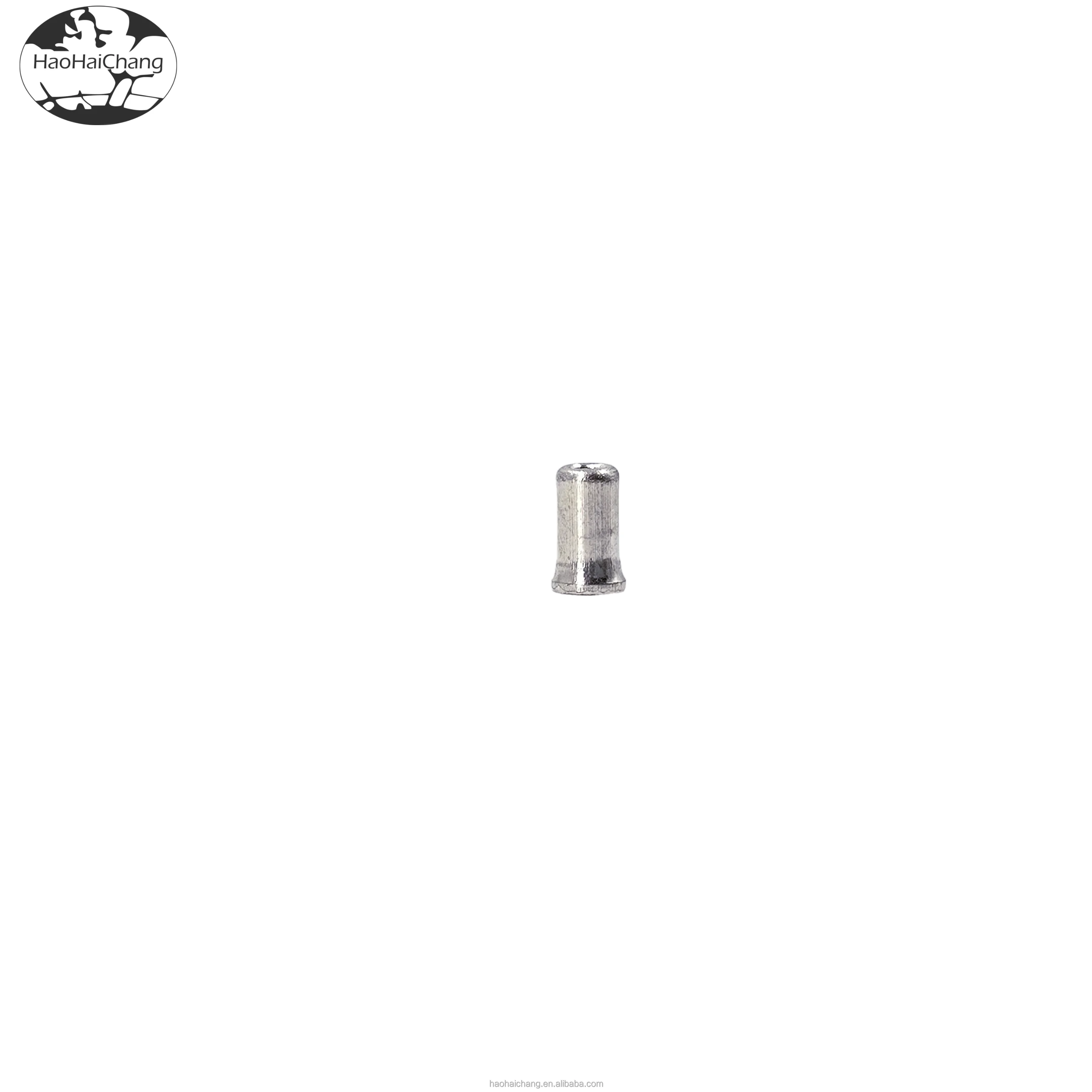 Precision Hardware Customized high-precision stampings Hollow rivet Copper nickel plated lead cover