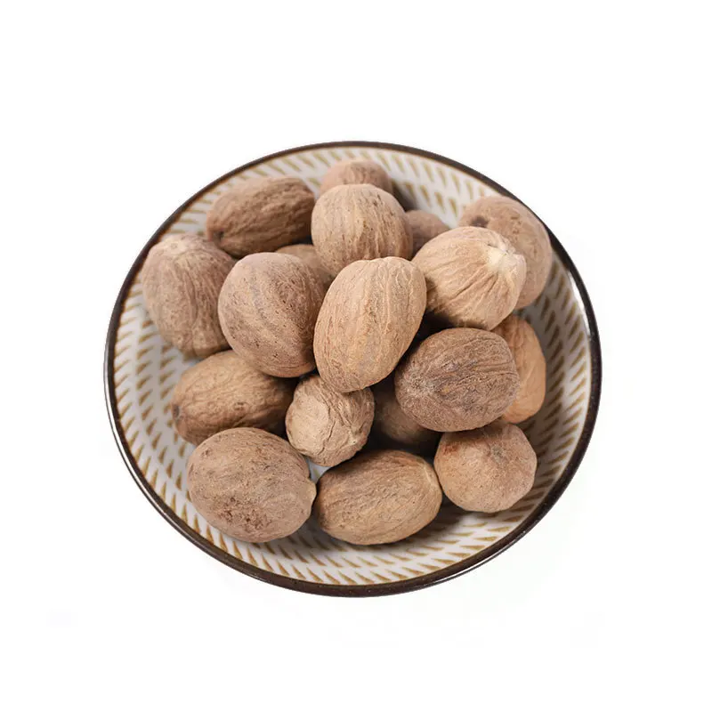 High quality hot selling wholesale 100% natural  original dried nutmeg with shell from indonesia