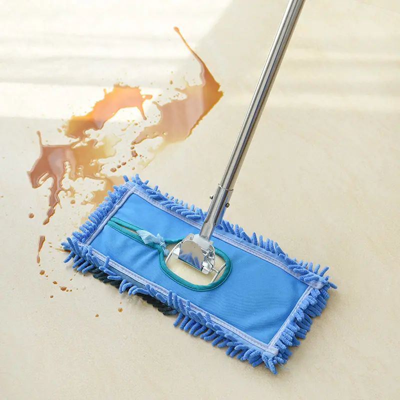 Замена швабры ткани Коммерческая шениль Швабра Заполняемая подушка