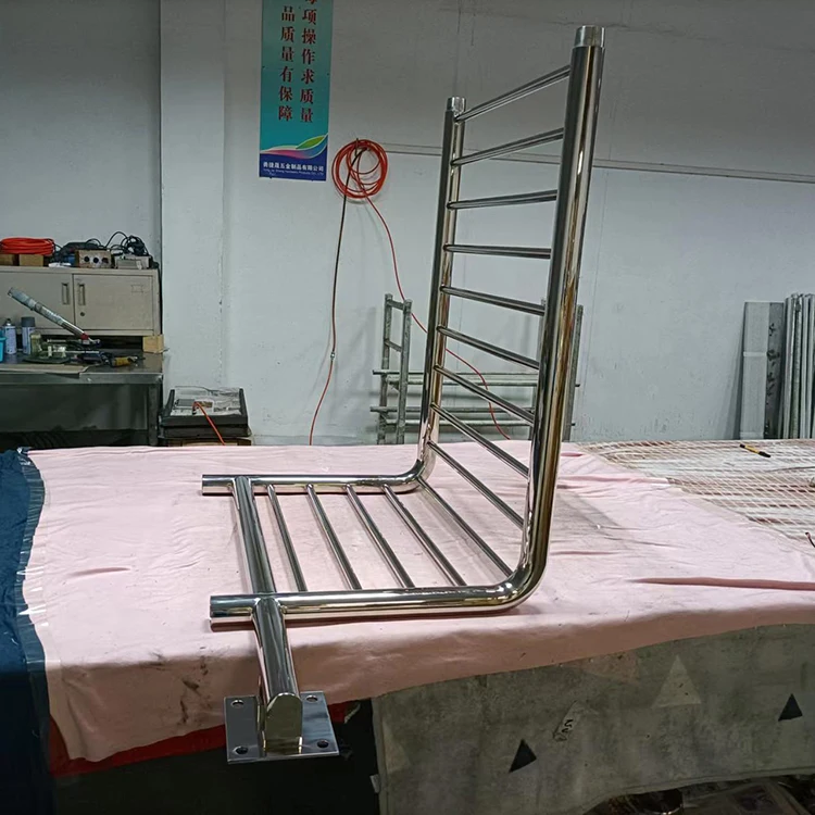 Welding terrace balcony railing side wall mounted stainless steel patio balustrade balcony guardrail