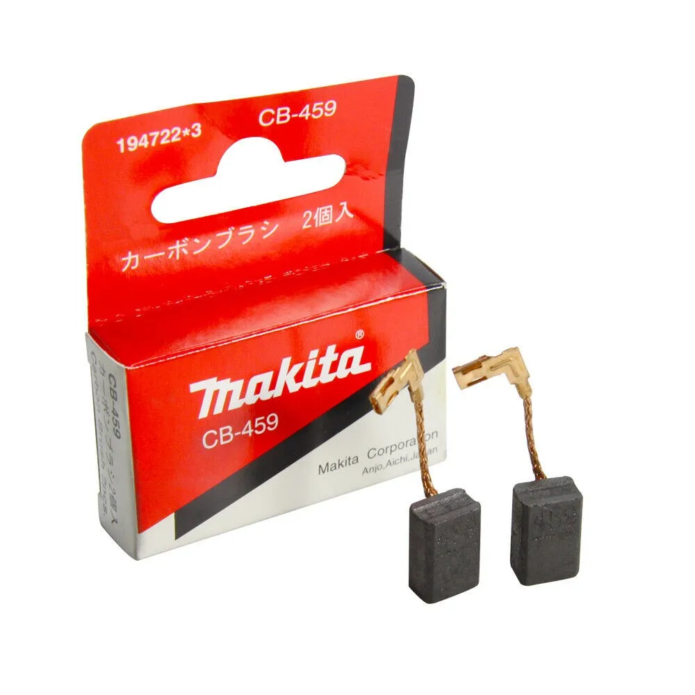 Maki-ta CB459 Carbon Brushes 6X9X13mm Replace 194722-3 For CB460 CB461 GA4534