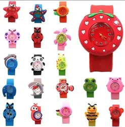 Cartoon Kid Children Cute Slap Watch Bracelet Silicone Slap Watches