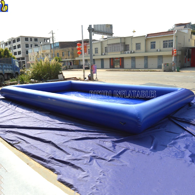 Water park inflatable rectangular pools for inflatable games D2007-1