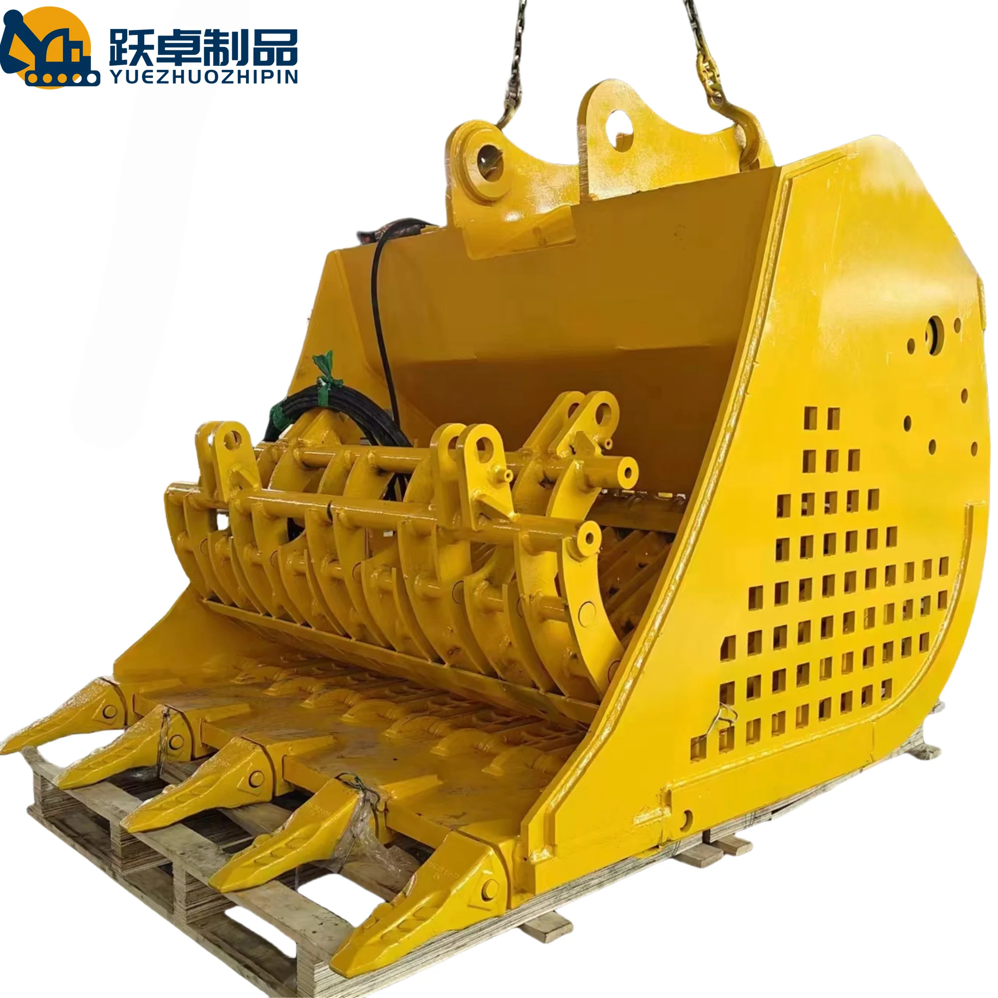 High Quality Rotary Soil Screening Bucket For Excavator High Frequency Vibrating Screen