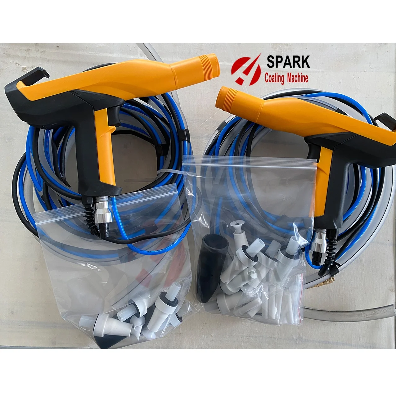 Лабораторная маленькая ручного порошкового покрытия электростатический пистолет окрасочная Хоппер порошка OptiFlow инжектор Gema PG2-A GM04 ручная насадка NS