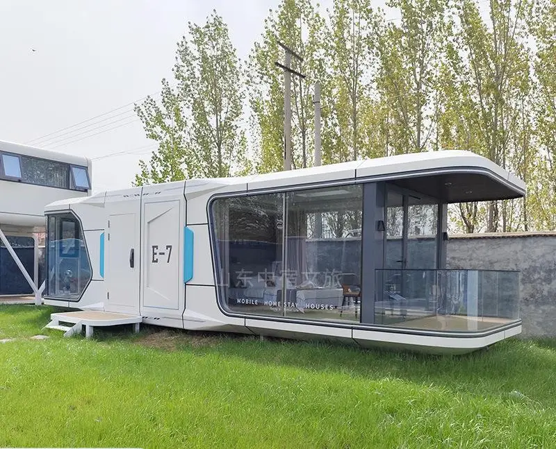 etong space capsule luxury modular prefabricated mobile homes Tiny complete equipment Cabin country cottage camping pod