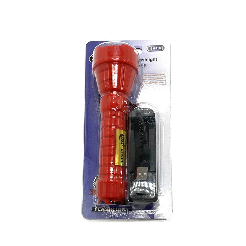 New Hand Lamp Flashlight Mini Assembly Plug Wild Fish Light Long Time Brightness Flashlighting