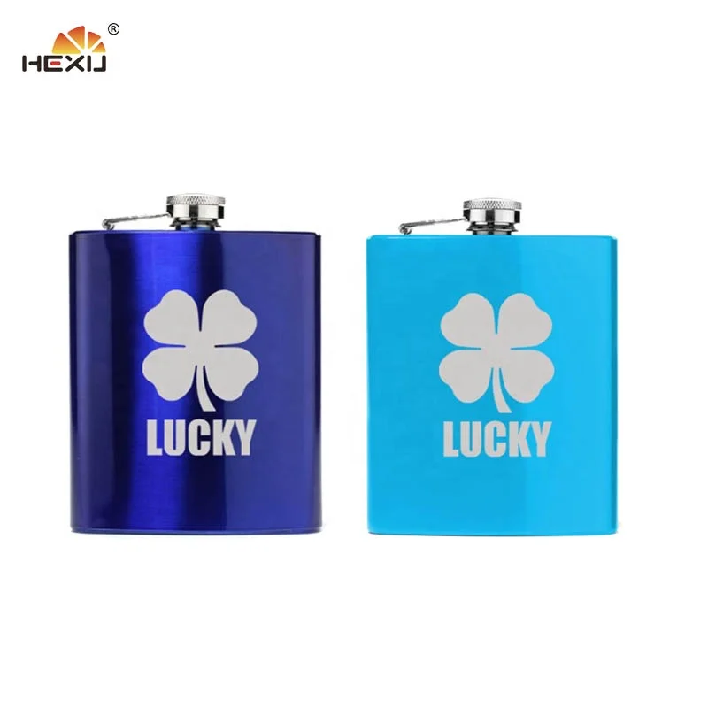 8 Oz Leak Proof Pocket Stainless Steel Matte Black Hip Flask