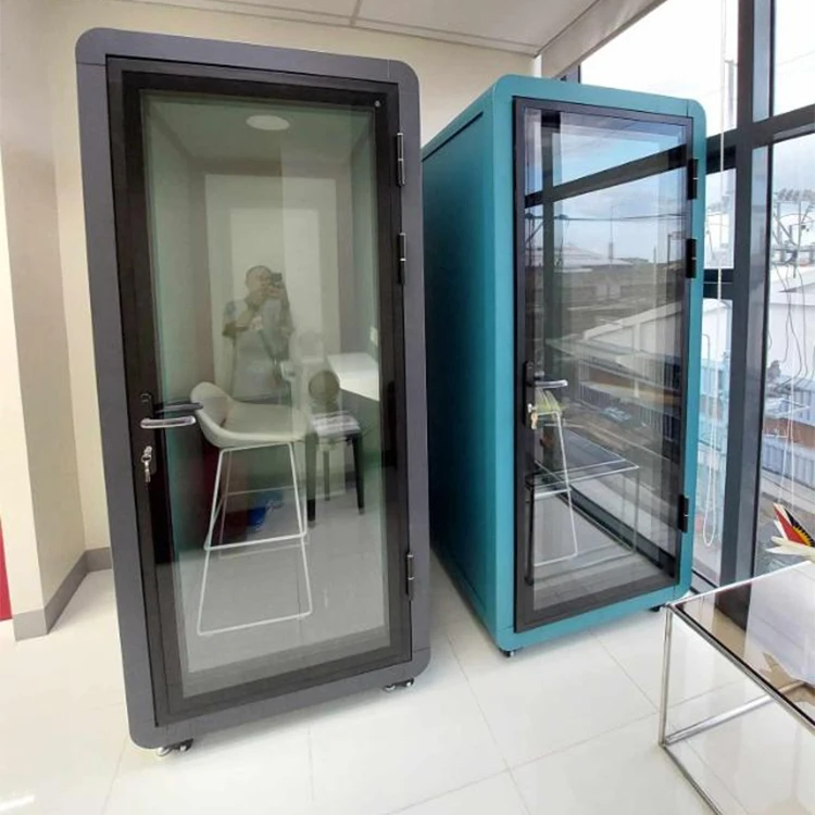 Leeyin Customized Pods Public Office Phone Booth Privacy Meeting School Study Soundproof Booth