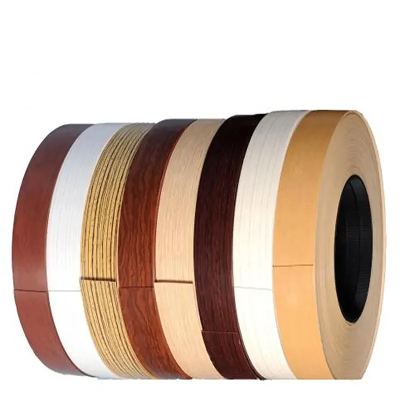 Modern Trend Furniture Accessories Edge Decorative Edge With Wood Grain Waterproof Pvc Edge Banding