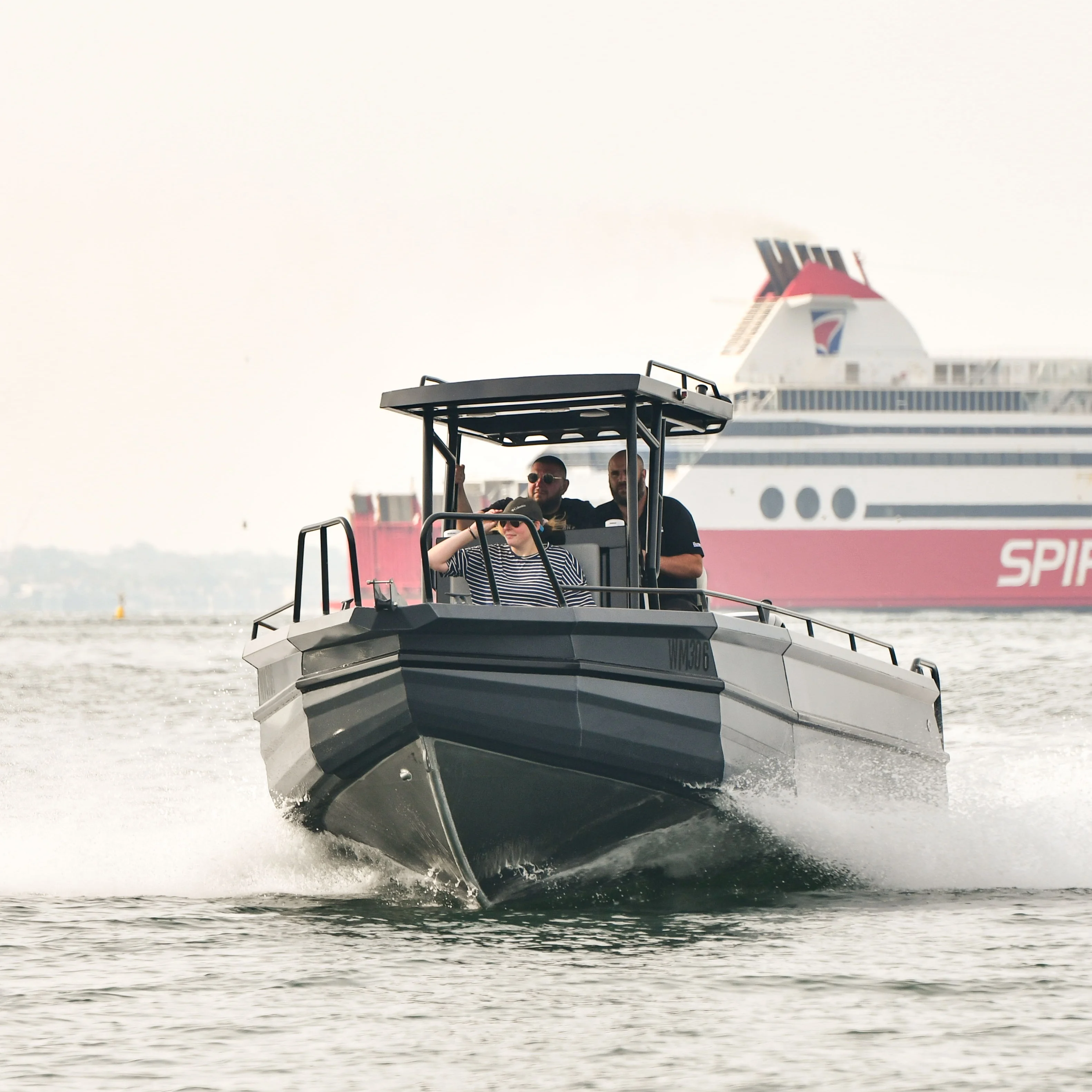 New 7.5M 25FT Easycraft Buoys Hull Aluminum Boat Center Console Fishing Bait Boats