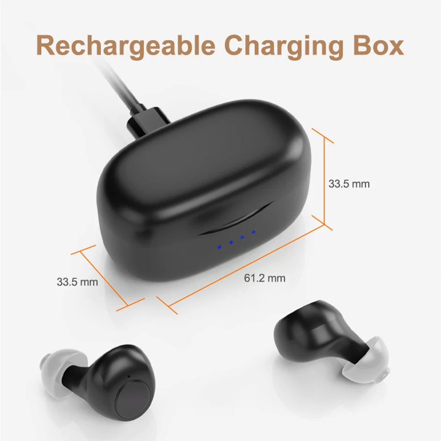 Captive price cheap hearing aid receiver device aparelho auditivo CIC hearing aids rechargeable Ear & Hearing Products