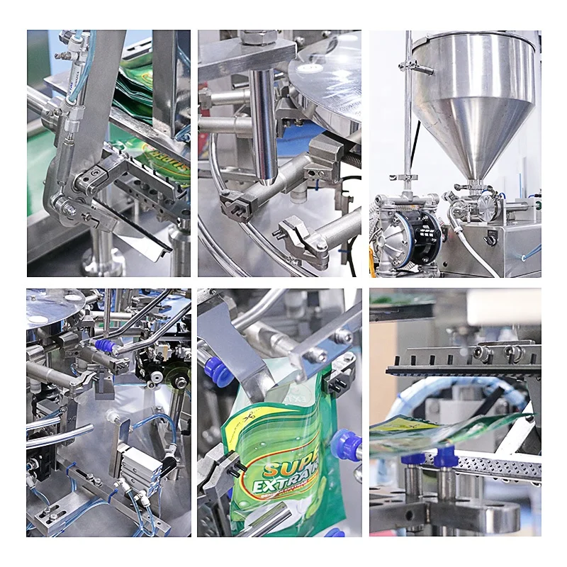 Автоматическая упаковка для воды и меда, Упаковочная паста для йогурта, жидкое моющее средство для стирки, машина для розлива пакетов