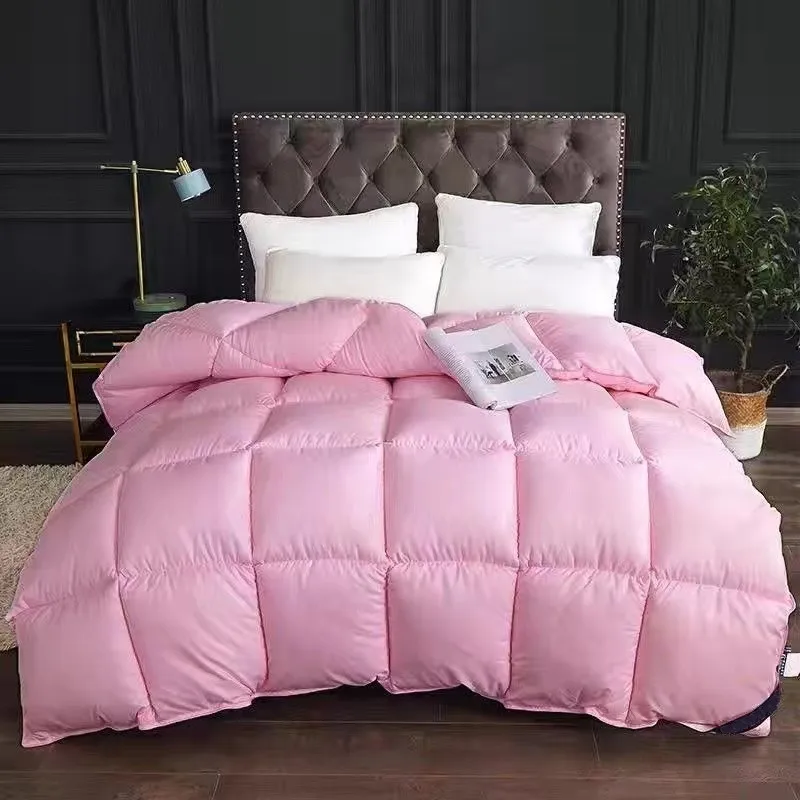 Wholesale Factory Price Quilt Filled Chemical Fiber Hypoallergenic and Gentle Polyester Comforter Duvet