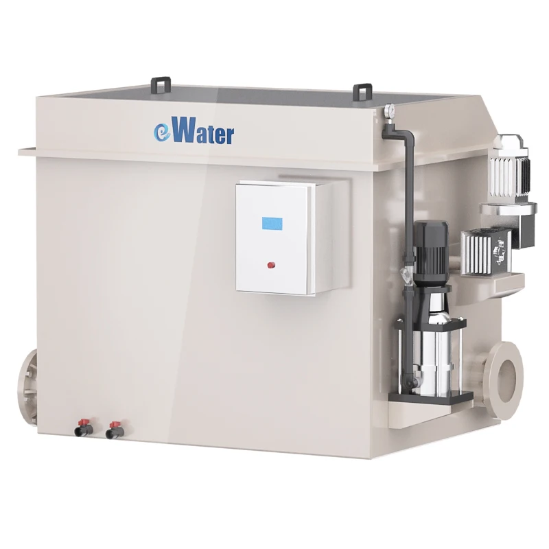 Барабанный Фильтр eWater 20T Ras для фильтрации воды в