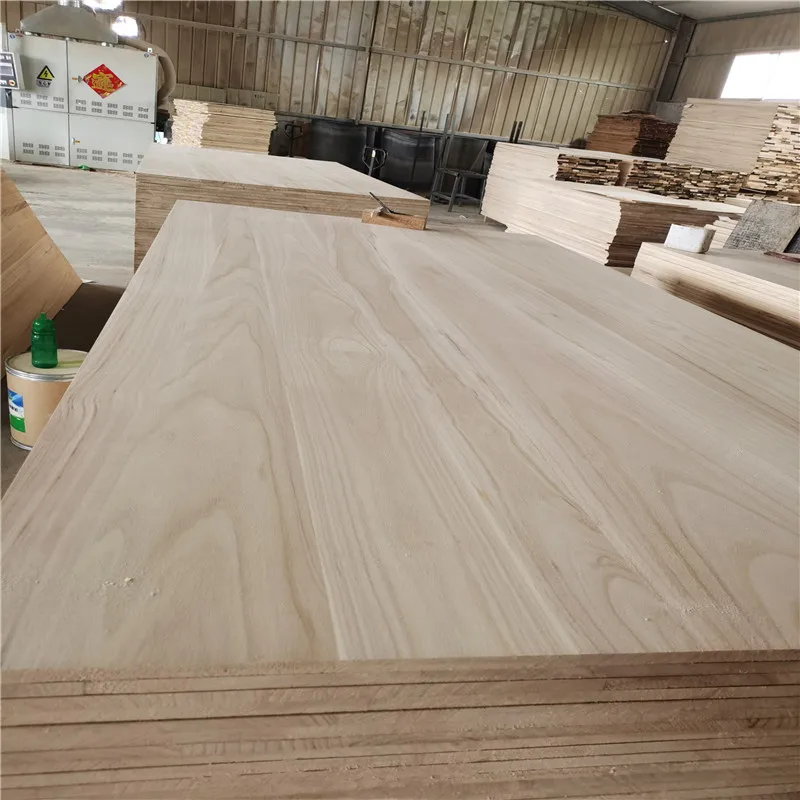 Paulownia wood cross laminated timber