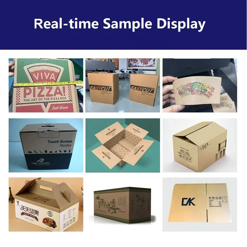 Bosim Factory Single Pass high-speed Multicolor Digital inkjet Printer For Corrugated Cardboard Paper Printing
