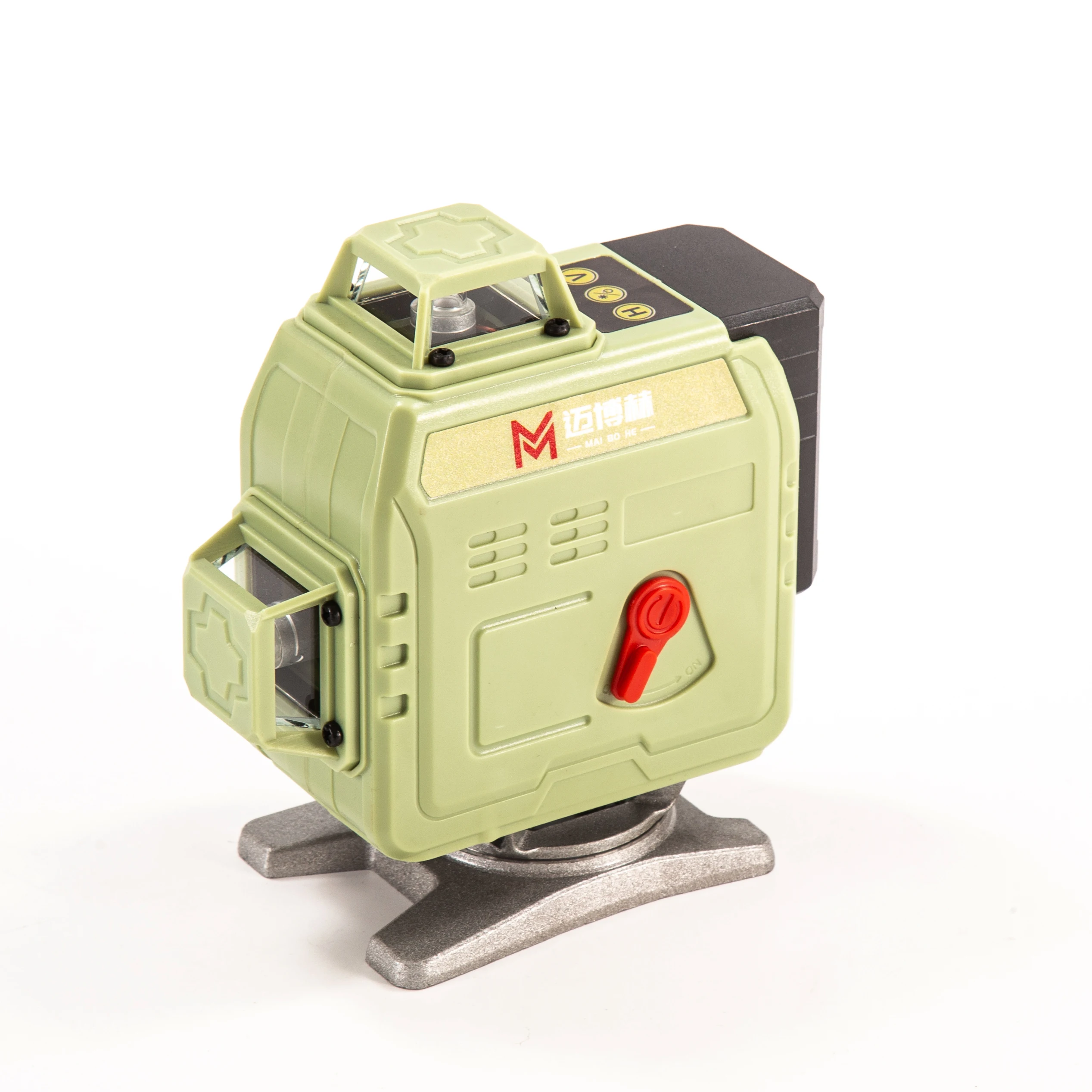 4D 16 Lines Green Laser Level 360 Degree Self-Leveling Floor Machine With Lithium Battery 50m Working Distance
