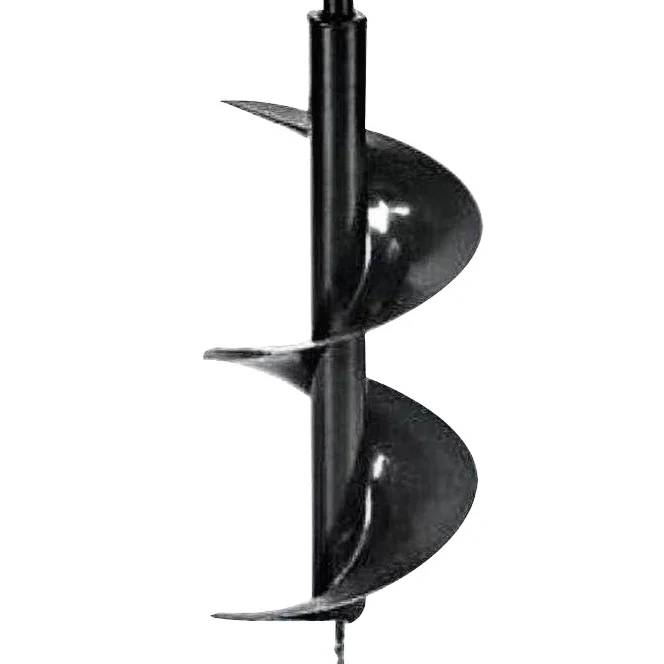 Wholesale Double Operated Earth Auger Bits For Hand Manual Earth Soil Auger Hydraulic Drill For Manufacturing Tree Planting Bit