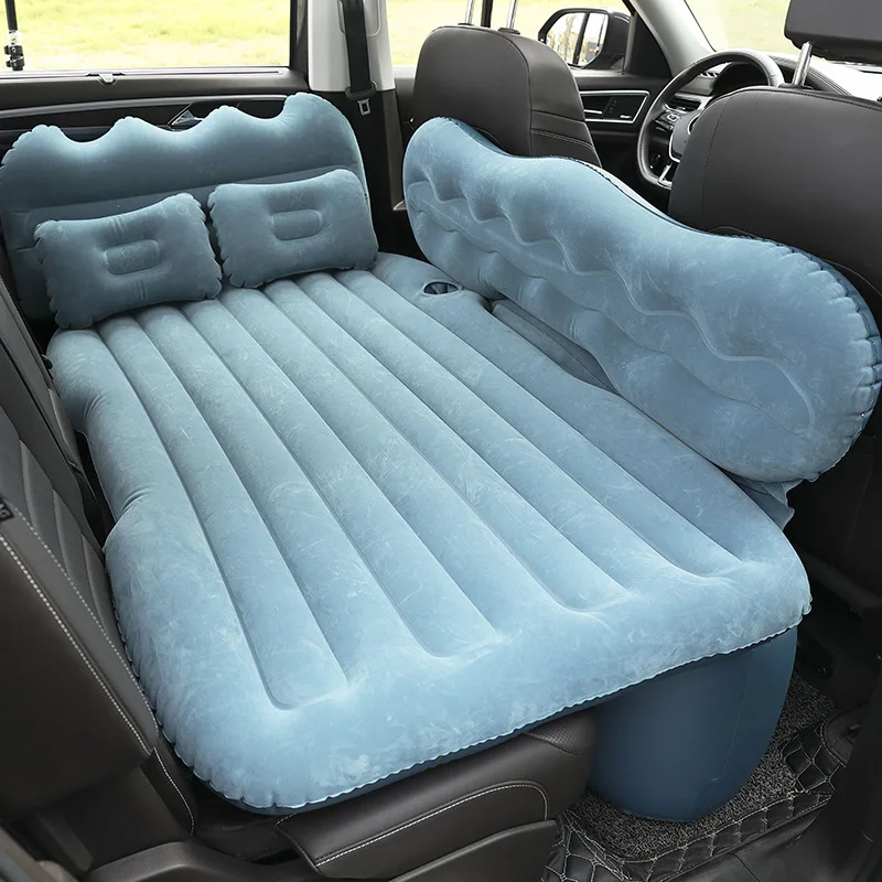 Portable SUV Back Seat Bed inflatable cushion Inflatable Car Air Mattress for Camping Travel