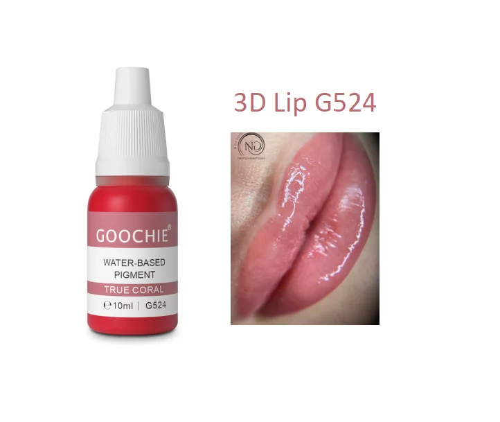 Goochie Watery based Permanent Makeup micropigmentacion Pigmento Microblading