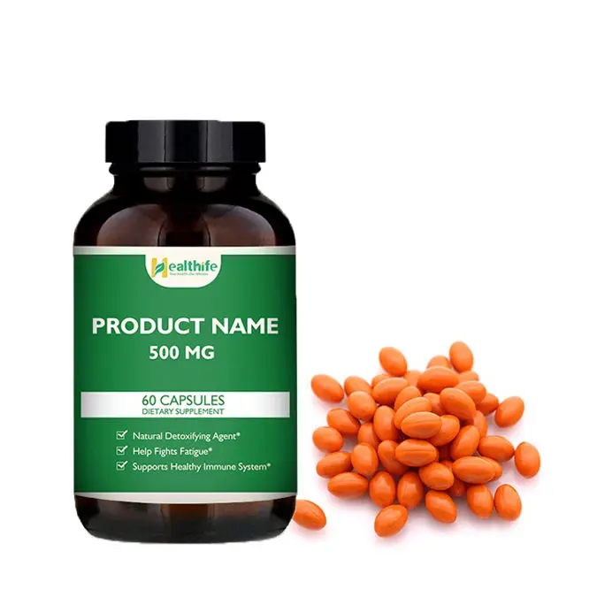 OEM Halal Zeaxanthin Lutein Softgel Soft Capsules