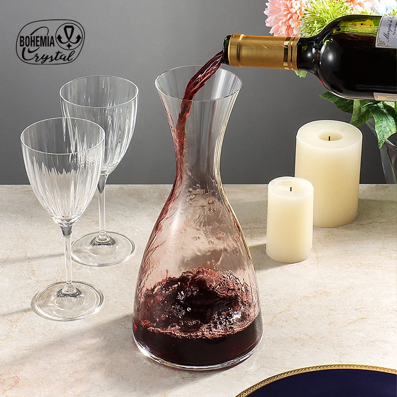 Lead Free Crystal Optical shining Wine Glass Goblet Kate Series For Home Hotel Restaurant Wedding Party