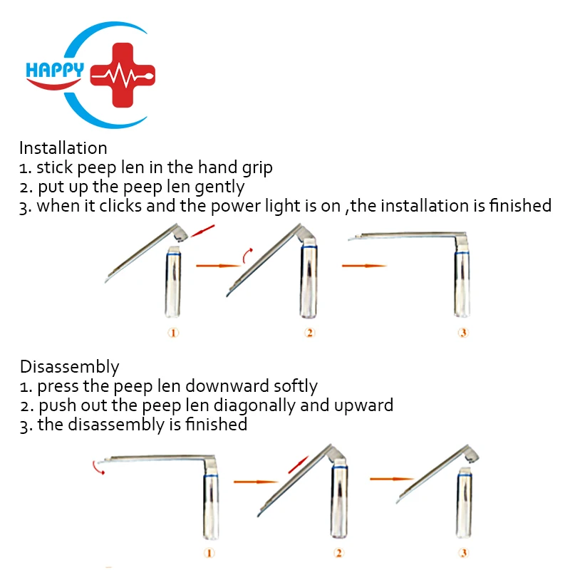 HC-R050 anesthesia laryngoscope veterinary laryngoscope prices