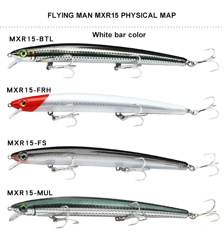 High Quality  flyman minnow Fishing Bait Lure Best  Minnow Bait from China Hard Fishing Lures