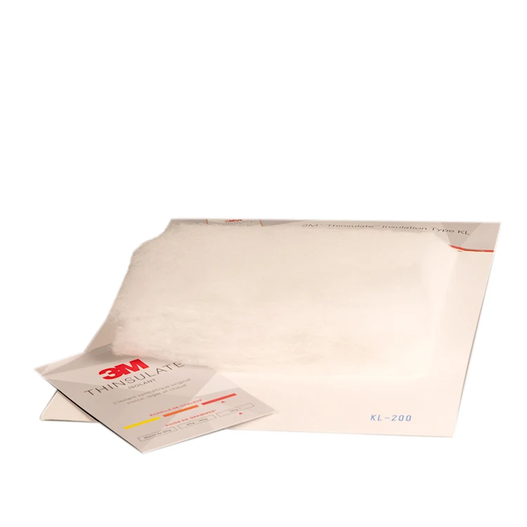 Type KL High warm Clothing Accessories Nonwoven Similar Thermal Insulation Material 3M Thinsulate Insulation