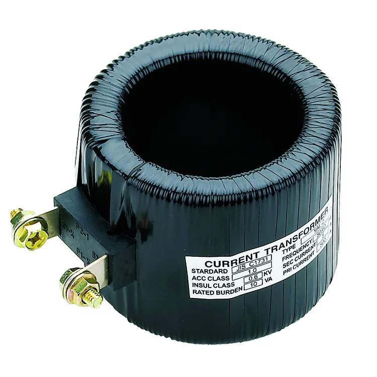 PR45 High Precision 0.55kg Round Type Rct Split Core Small Current Ring Transformer For Current Measuring